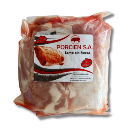 Lomo de cerdo sin hueso (3.0 - 3.5kg)